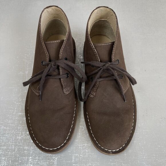 L.L. Bean Womens Stonington Chukka Boots Brown Suede Leather Casual Shoes 8 M - Picture 9 of 12